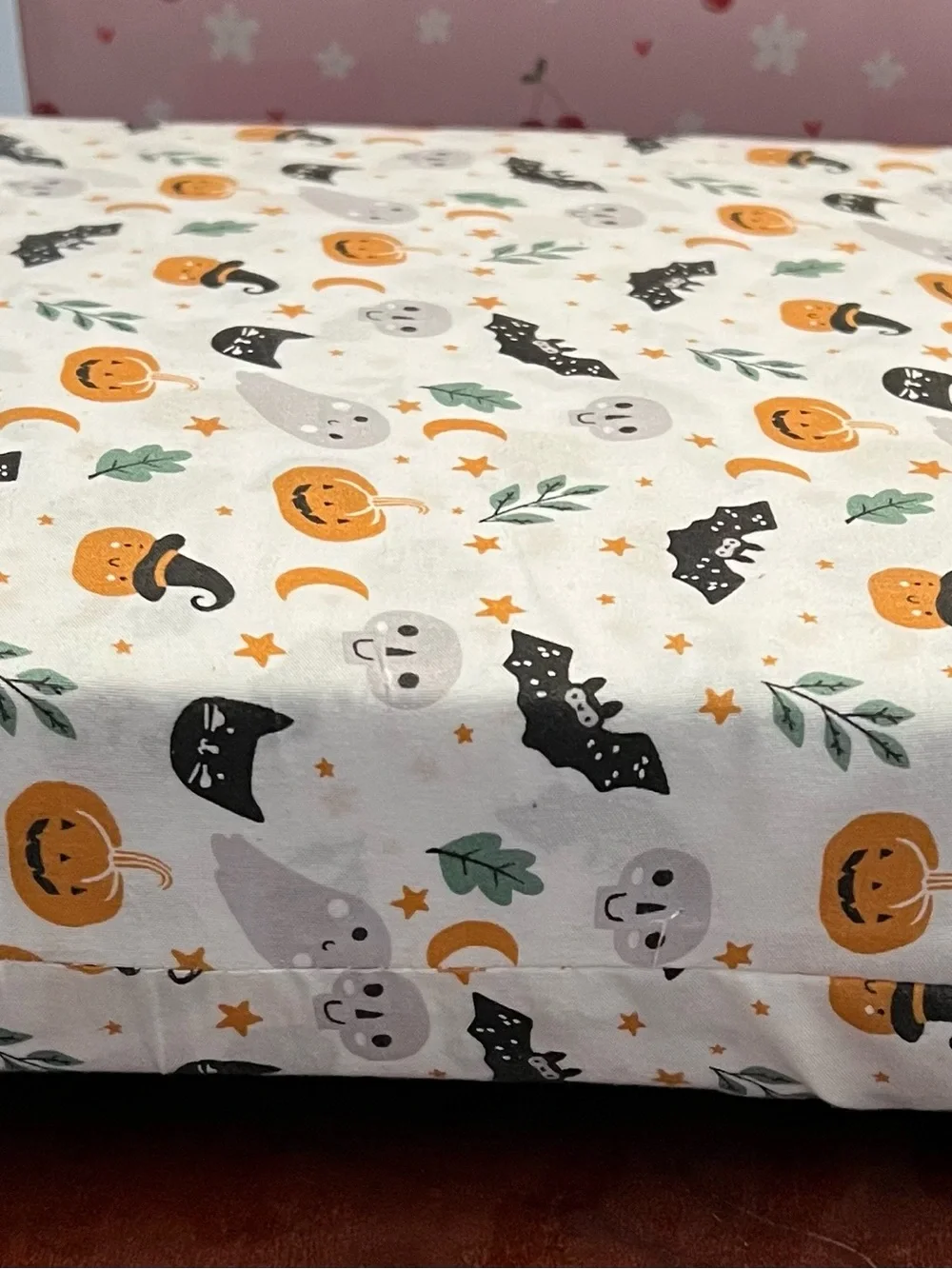 Envogue Full Sheet Set - White with Orange & Black Halloween Motifs